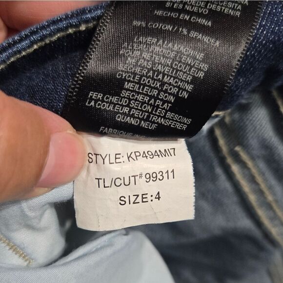 Kut From The Kloth Straight Leg Jeans Sz 4 - Picture 8 of 10